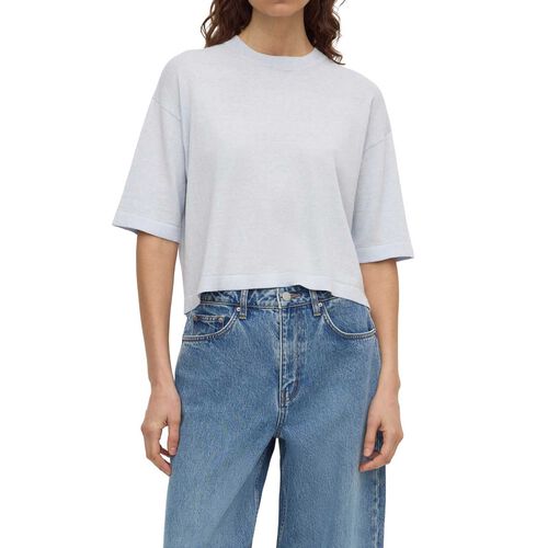 Assembly Label Kensy Cotton Cashmere Tee Powder Blue